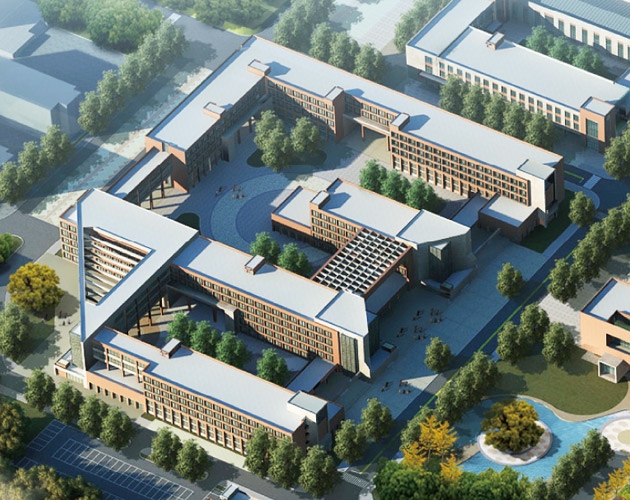 內蒙古建筑職業技術學院新校區三期西教學樓實訓區